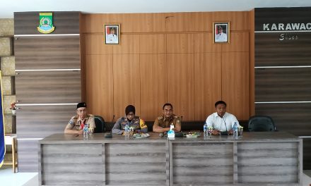 Kapolsek Karawaci AKP Yulies Andri Pratiwi S.IK Rapat Koordinasi Dengan Camat Dan Lurah Se Karawaci