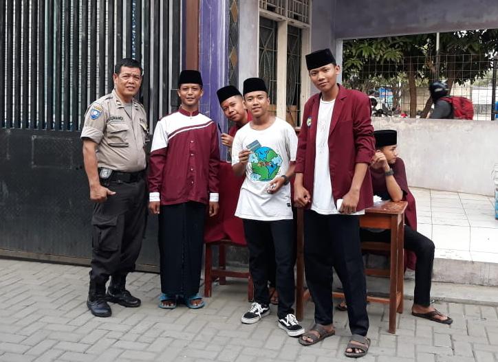 Bhabinkamtibmas Kenanga Laksanakan Penggalangan dan Sambang Polsantren ke Ponpes Ibadurrahman Kenanga