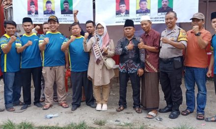 Bhabinkamtibmas Cipondoh Beserta Babinsa Hadiri Pemilihan Ketua RW.04 di kp. Gunung, Kel. Cipondoh