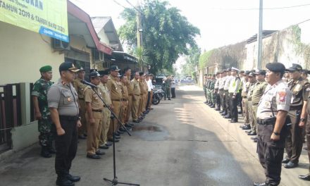 Kepolisian Sektor Cipondoh Kota Tangerang Gelar Apel Gabungan Kesiapan PAM Natal 2019 dan Tahun Baru 2020