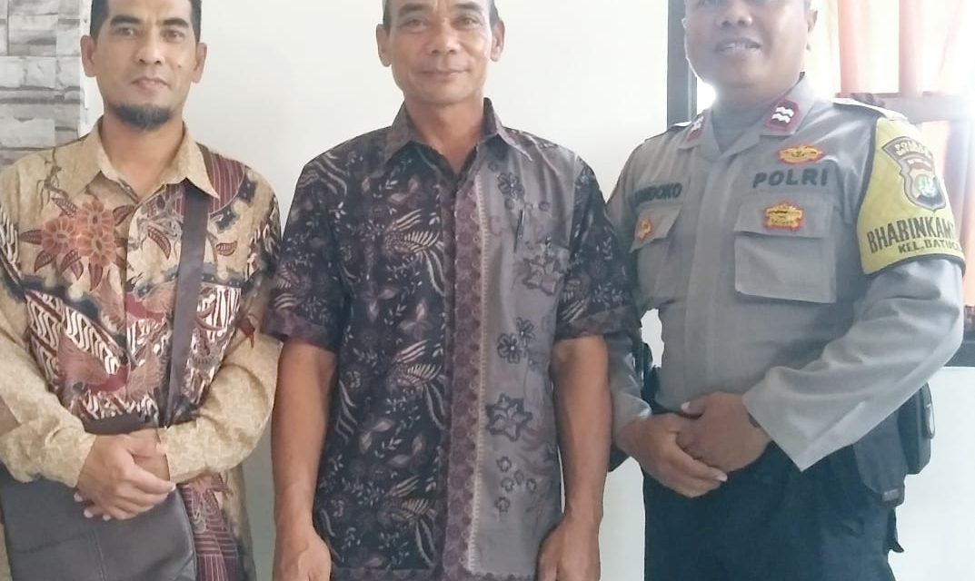 Sinergitas Tokoh Agama dengan Polisi dari Polsek Batu Ceper