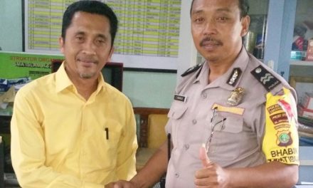 Laksanakan Program Polkiss, Bhabinkamtibmas Kel. Kunciran Indah Polsek Cipondoh Aiptu T.Raharjo Kunjungi Sekolah SMA  Az-Zamir