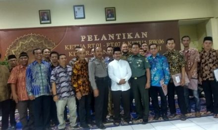 Binamas Kel. Kunciran Indah Hadir dalam Pelantikan Ketua RT dan Ketua RW Periode 2019 – 2022 di Lingkungan RW.06