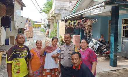 Giat Sambang Warga Masyarakat, Bhabinkamtibmas Kel. Cipondoh Sambangi Warga di RT.01/10 Cipondoh