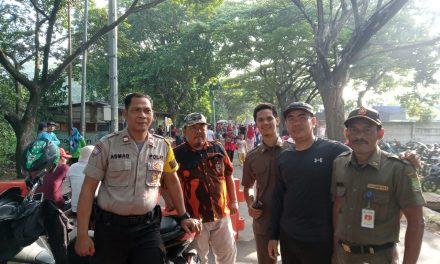 Aiptu Asmad Pantau Kegiatan Dalam Rangka HUT Kota Tangerang