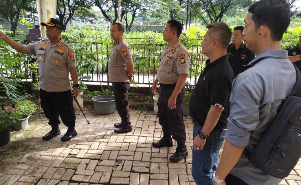 Kapolres Metro Tangerang Kota KOMBES POL. SUGENG HARIYANTO Kunjungi Mako Polsek Persiapan Pinang