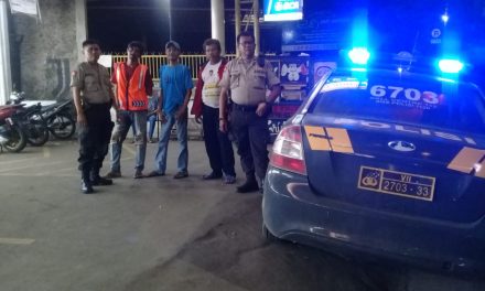 Patroli Biru, Unit Samapta Polsek Neglasari Sisir Pusat Perbelanjaan dan Pemukiman Warga