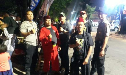 Unit patroli Samapta R4 6505 bersama Binamas Gelar Patroli Biru Dalam Rangka Peringatan Maulid Nabi Muhammad SAW di Kel. Petir