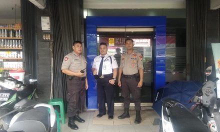 Pemantauan Obyek Vital Perbankan Unit Patroli Samapta 6505 Polsek Cipondoh Gelar Patroli Biru