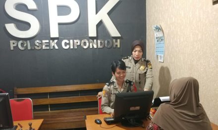 Siswa Polwan (Latja) Ikuti Pelatihan Setral Pelayanan Kepolisian (SPK) di Polsek Cipondoh