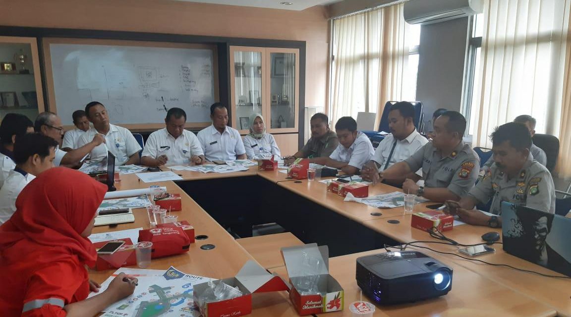 Kapolsek Cipondoh Hadiri Rapat Koordinasi Pelaksanaan Tangerang  RUN Insomnia di Gedung Dispora Cisadane