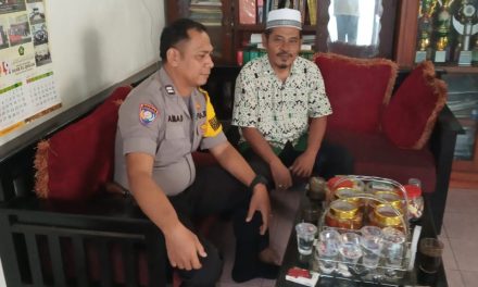 Sambang Kamtibmas ke Tokoh Agama, Bhabinkamtibmas Kerjasama Cegah Paham Radikalisme