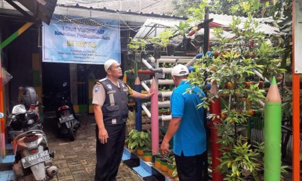 Aiptu Apendih cooling system ke kampung Pensil Paninggilan Utara Ciledug