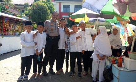 Aiptu Mulyadih Sambang Kamtibmas ke SDN Panunggangan 5