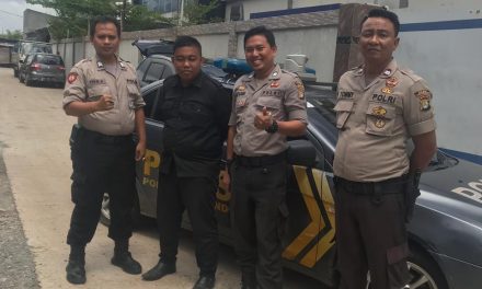 Cegah Kejahatan Dengan Patroli Biru Anggota Samapta Polsek Cipondoh