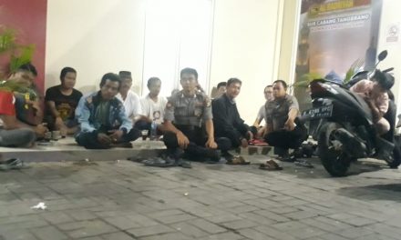 Demi Rasa Aman Untuk Warga, Unit Samapta 6505 Polsek Cipondoh Rutin Gelar Patroli Biru