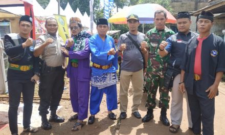 Bhabinkatibmas Kel. Neroktog Sambangi Tokoh komunitas Lembaga Kesenian Budaya Betawi