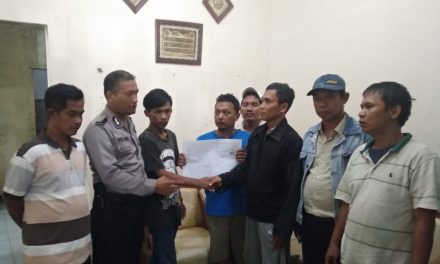 Bhabinkamtibmas Kel. Ketapang, Aipda Abdul Muis Laksanakan Problem solving Permasalahan Warga di RT 01/03