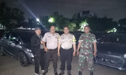 Pengamanan Misa Rabu Abu Jemaat Paroki Santa Bernadet