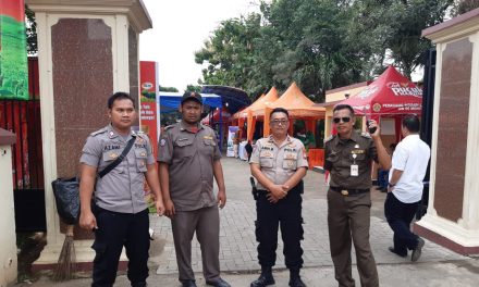 Unit Samapta R4 6505 Polsek Cipondoh Gelar Pengaman Pameran UMKM & Bazar Murah