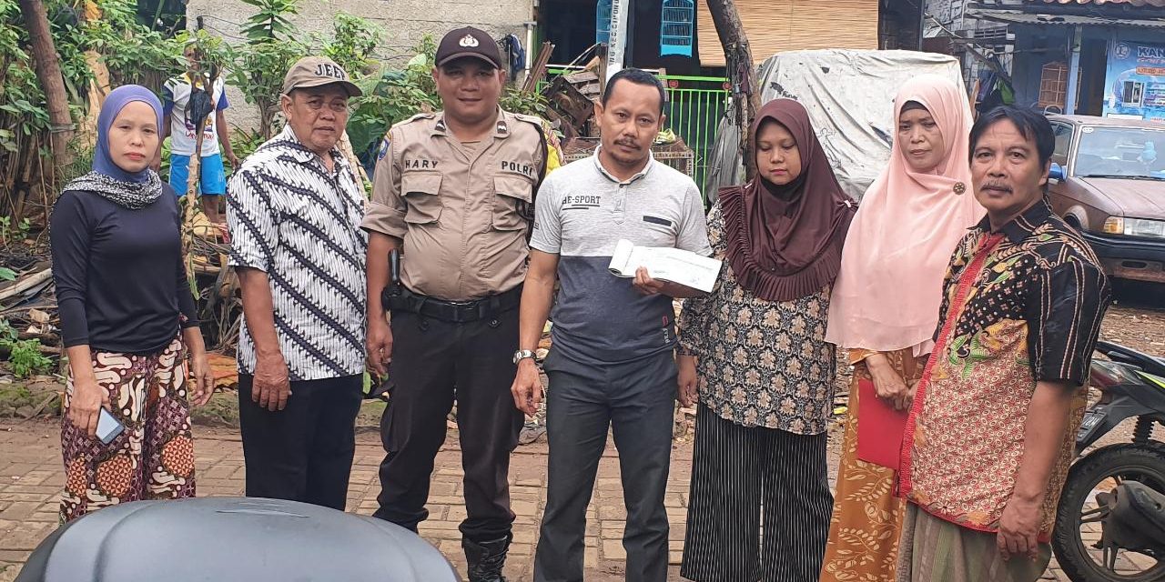 Anggota Bhabinkamtibmas Polsek Cipondoh Jadi Problem Solving Permasalahan Warga