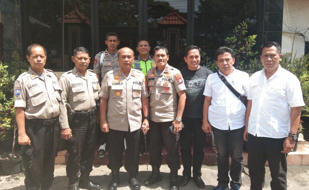 Kunjungan Kerja Kapolres Metro Tangerang Kota KOMBES POL SUGENG HARIYANTO, S.IK, M.Hum ke Markas Komando Polsek Batu ceper