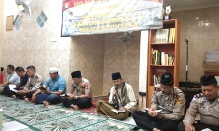 HUT Kota Tangerang yang ke-27 Polsek Batu Ceper mengelar Doa dan Zikir bersama