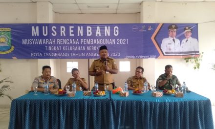 Kanit Binmas Bersama Bhabikamtibmas Hadiri Musrenbang Tingkat Kelurahan