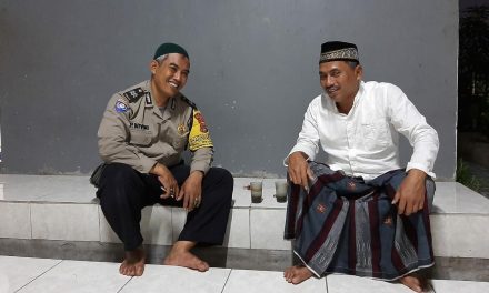 BHABINKAMTIBMAS KELURAHAN BELENDUNG SAMBANG TERHADAP WARGA BINAAN, BPK.HABIBULLAH, HJ.