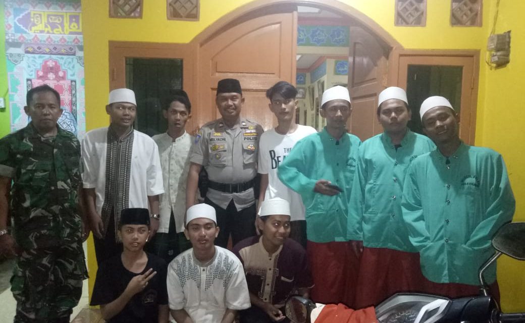 Aiptu Mulyadih Sambang Polsantren Temui Santri Nurul Fallah Haromain