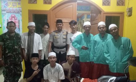 Aiptu Mulyadih Sambang Polsantren Temui Santri Nurul Fallah Haromain