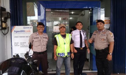 Kehadiran Anggota Samapta Di Bank, Berikan Rasa Aman Kepada Nasabah