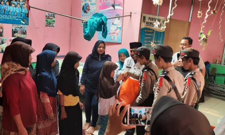 Pembinaan dan Pemberian Ilmu tentang kepolisian kepada  Siswa LATJA Polwan XLVIII Tahun Anggaran 2019/2020 oleh anggota personil Polsek Batu Ceper