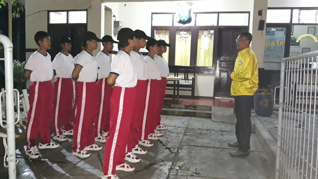 Kanit Provost Lakukan Pengecekan Siswa Latihan Kerja