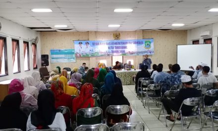 Aipda Toni Budi hadiri kegiatan  sosialisasi dan pembentukan RW yang Sakinah Mawadah Warahmah