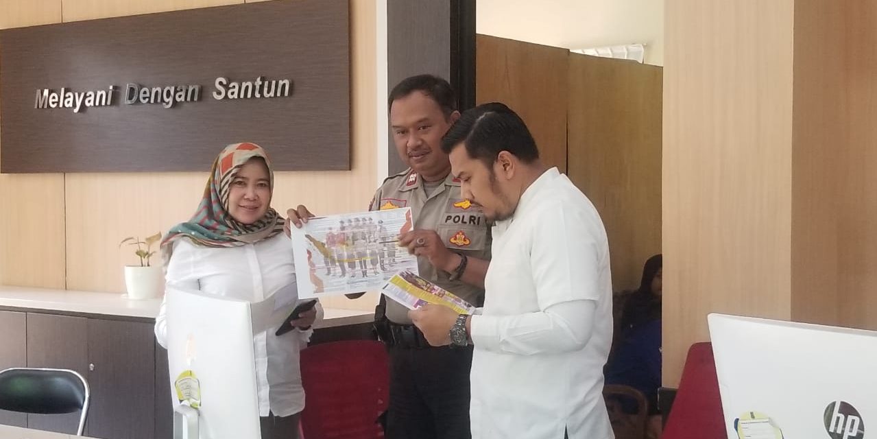 Aiptu Mulyadih, Sosialisasi Penerimaan Anggota Polri TA. 2020 kepada Staf Kec. Pinang bagian Pelayanan Umum