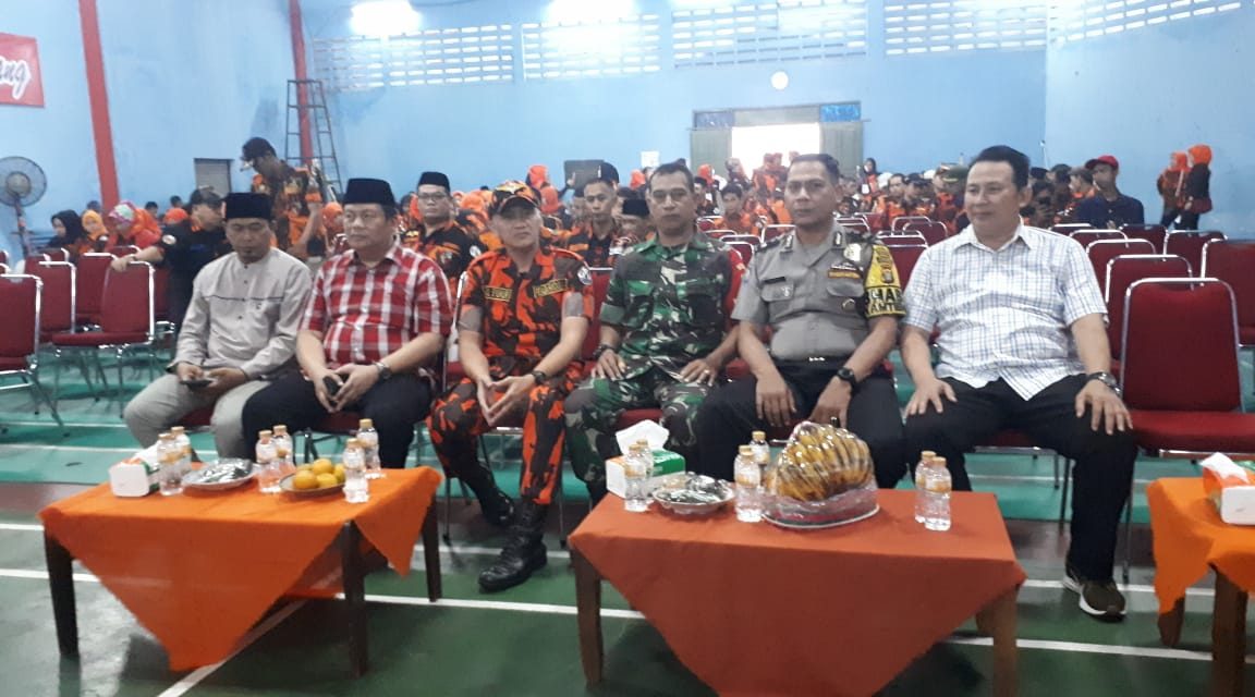 Bhabinkamtibmas dan Babinsa Kel. Pinang Hadiri Rapat Pemilihan Pengurus/Ketua ( RPP) PAC Ormas PP Pinang