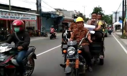 Bhabinkamtibmas Kel. Sudimara Pinang Bersama Unsur 3 Pilar Lakukan Video Sosialisasi dan Himbauan Antisipasi Penyebaran Virus Corona