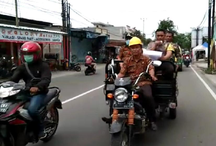 Bhabinkamtibmas Kel. Sudimara Pinang Bersama Unsur 3 Pilar Lakukan Video Sosialisasi dan Himbauan Antisipasi Penyebaran Virus Corona