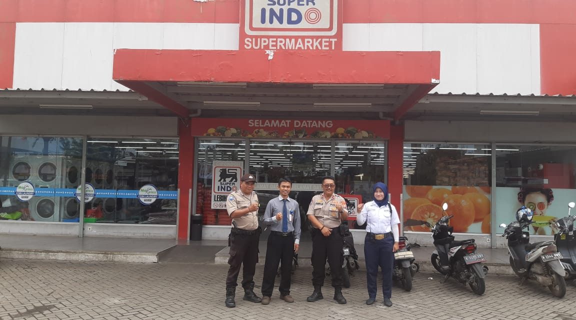 Panic Bulying Pemantauan Toko Supermarket INDO GROSIR di Jl Kh Hasyim Ashari Kel. Poris Plawad Utara