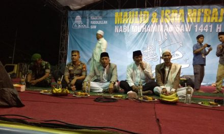 Tablik Akbar Peringati Maulid dan Isra Mi’raj Jamaah Majlis Rasullah Dihadiri Kapolsek Teluknaga