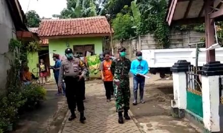 Bhabinkamtibmas Bersama Unsur Tiga Pilar, Sosialisasikan Cara Pencegahan Penyebaran Virus Corona