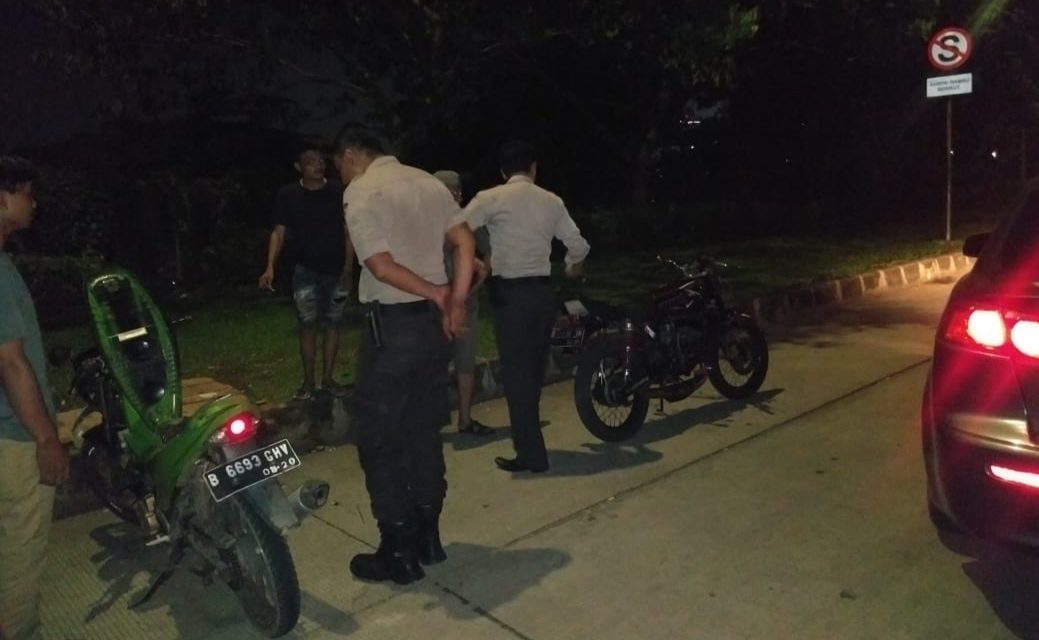 Beri Rasa Aman Pelayanan Prima Unit Samapta 6505 Polsek Cipondoh Gelar Patroli Biru di Jl.Green lake