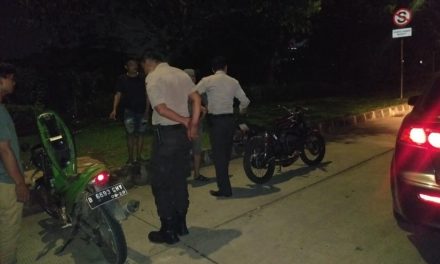 Beri Rasa Aman Pelayanan Prima Unit Samapta 6505 Polsek Cipondoh Gelar Patroli Biru di Jl.Green lake