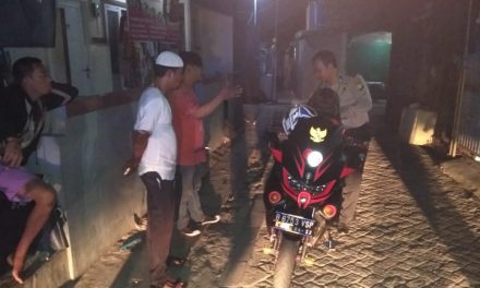 Motor Curian Ditinggal Pelaku Ketika Ditegur Warga Poris Plawad Utara