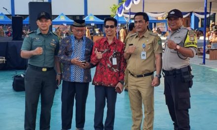 Kepolisian Polsek Cipondoh Gelar Pengamanan Launching Aplikasi Portal Guru (E-Absen) Tingkat SD, SMP Kota Tangerang