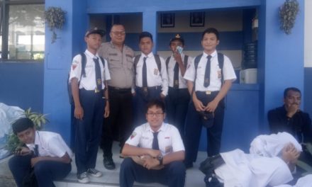 Cegah kekerasan Antar Pelajar, Aiptu Saadih Sambang Polkiss ke SMP Negeri 10 Tangerang