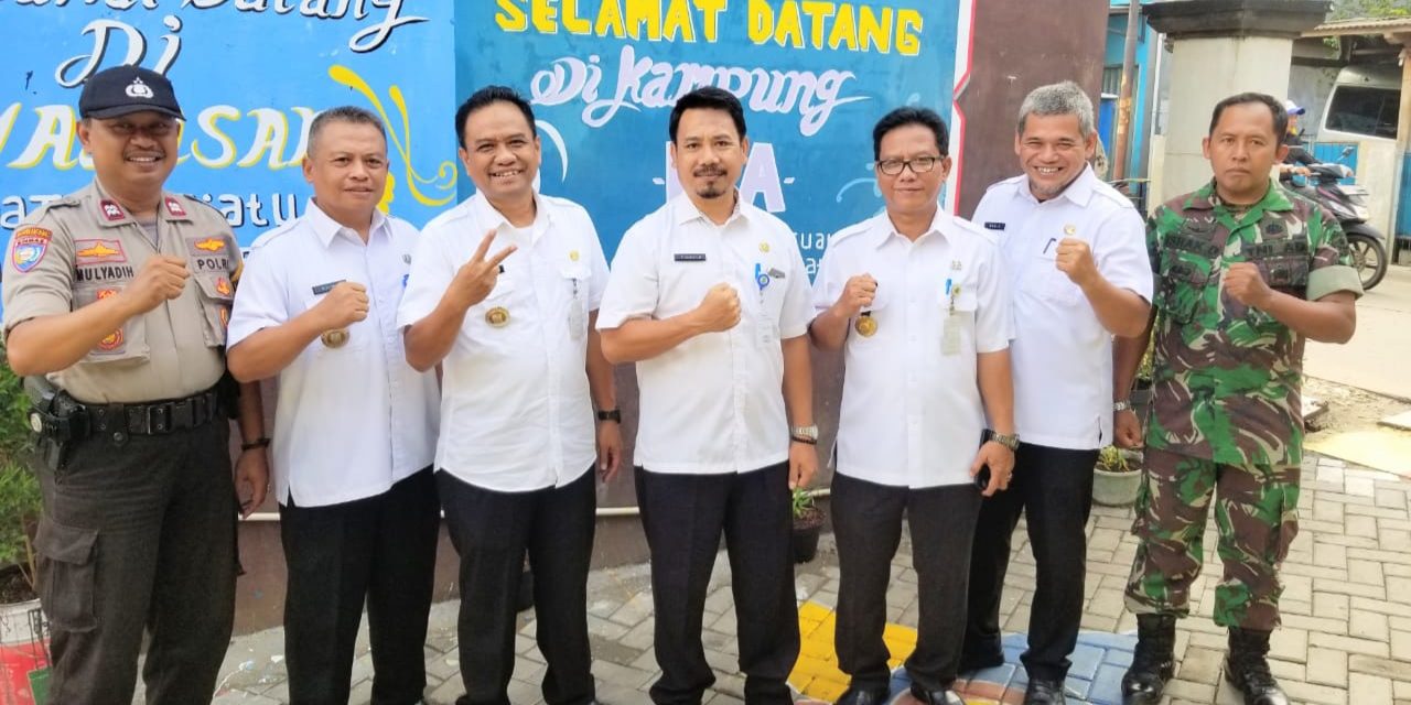 Walikota Tangerang Resmikan Launching Kampung IVA Test RW 03 Kel. Panunggangan