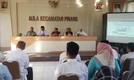 Kapolsek Cipondoh dan Binamas Hadiri Sosialisasi Virus Corona (COVID – 19) di Kec. Pinang