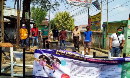 Bhabinkamtibmas Polsek Cipondoh Pantau Kondisi Keamanan Warga